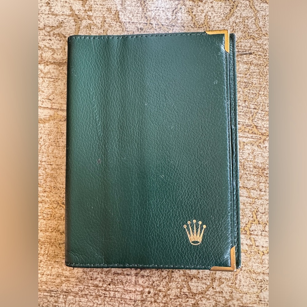Original Rolex passport book